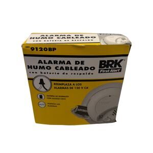 BRK First Alert 9120BP Hardwired Smoke Alarm with Battery Backup Open Box
